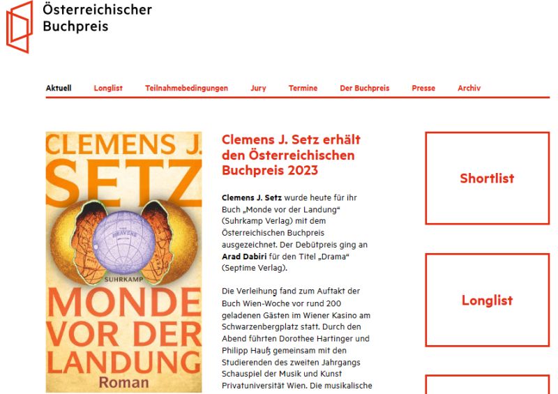Buchpreis 2023