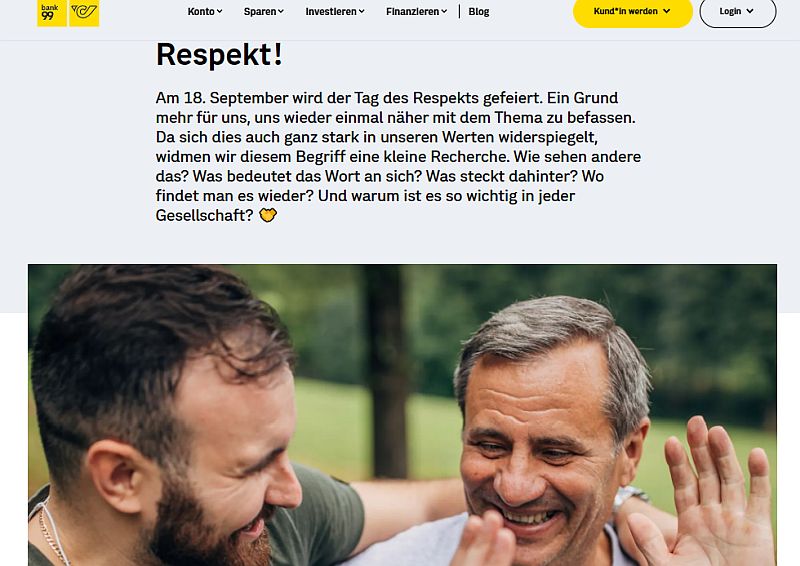 Respekt bank99