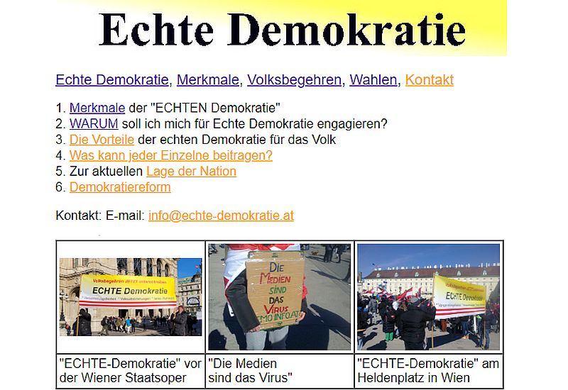 Echte Demokratie Marschall