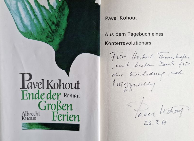 Pavel Kohout Cover