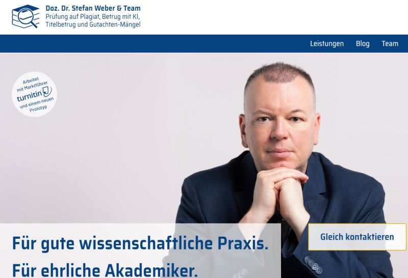 Plagiatsgutachten Weber
