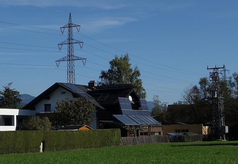 Strom Solar Hochspannung