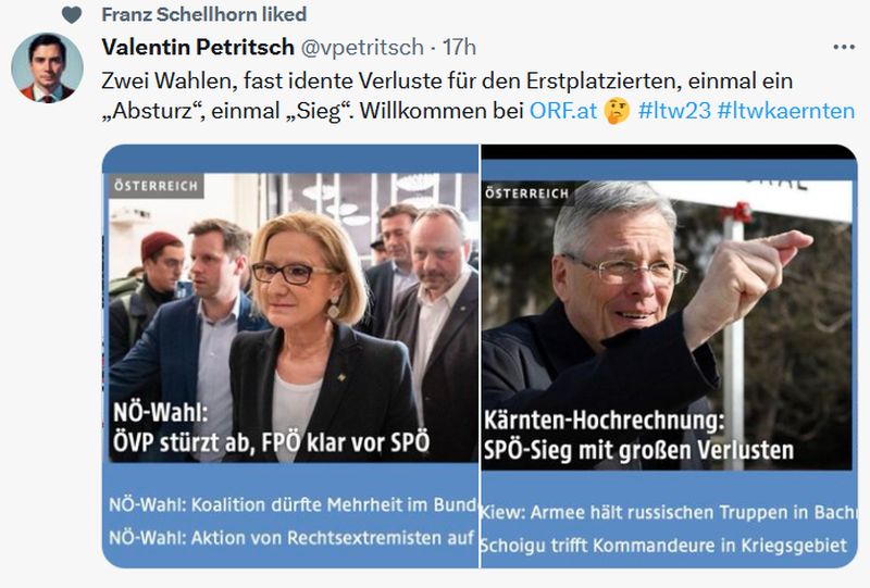 Twitter Wahlen K vgl NÖ ORF