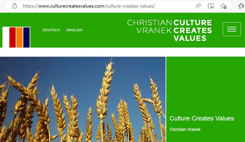 Vranek Webseite Screen