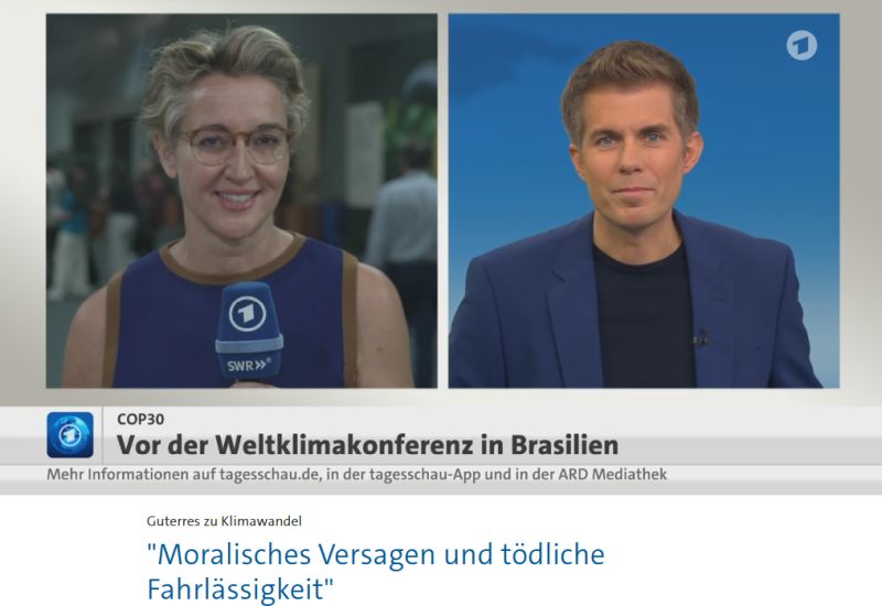 tagesschau ad Cop30